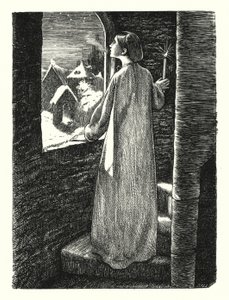 La Veille de Sainte Agnès (gravure)