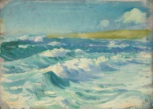 Paysage marin, fin du 19ème siècle - milieu du 20ème siècle