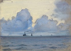 Paysage marin, fin du 19e siècle - milieu du 20e siècle
