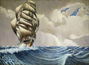 Le navire Iquique, en voyage entre Londres (Angleterre) et Sydney (Australie), entre décembre et avril 1899 - John Everett