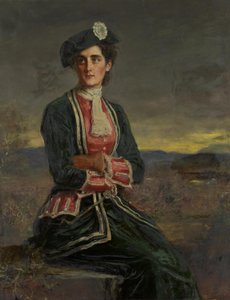Diana Vernon - John Everett Millais