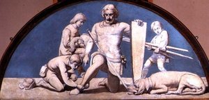 Virilité, lunette d