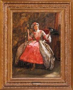 La Cocarde Blanche - John Everett Millais