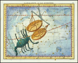 1776 - John Flamsteed - La Balance, et Le Scorpion (Libra  Scorpio)