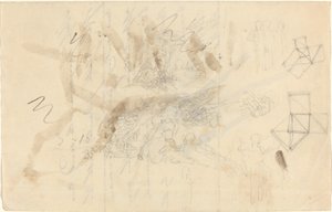 Anges descendant vers les filles des hommes - John Flaxman