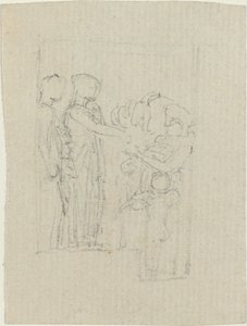 Mendiants à une porte (Étude pour le monument Yarborough)