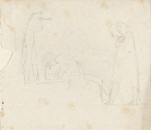 Groupe de cinq figures