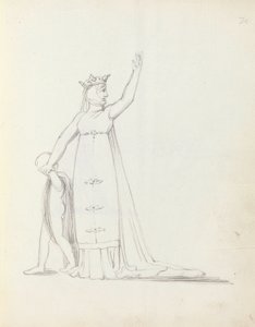 Mme Siddons en Constance avec enfant, 1783