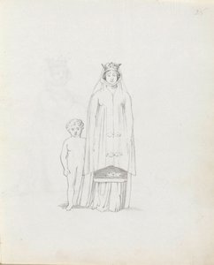 Mme Siddons en Constance avec enfant, 1783
