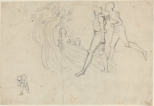Étude pour Le Voyage du Pèlerin (?) - John Flaxman