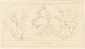 Le Conseil des Dieux - John Flaxman