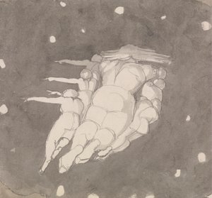 La création des cieux - John Flaxman