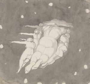 La création des cieux - John Flaxman