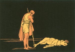Ulysse et son chien - John Flaxman