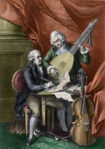 Wolfgang Amadeus Mozart et Franz Joseph Haydn