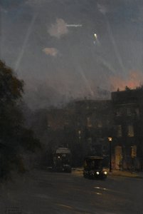 Un raid Zeppelin, 8 octobre 1915, c.1915-18