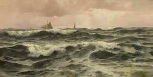 Au large de Folkestone, 1886