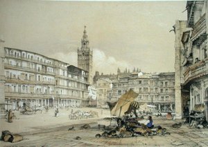 Plaza de San Francisco, Séville, de 
