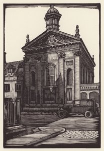 Cambridge : Pembroke (gravure sur bois) - John Frederick Greenwood