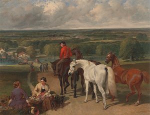 Exercice des chevaux royaux - John Frederick Herring