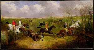 Une course de steeple-chase