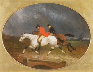 Le Retour de la chasse sous la pluie