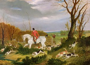 La chasse au Suffolk - En route vers la couverture près de Herringswell