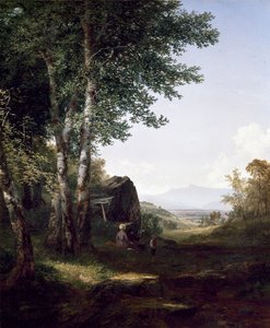 Vue de la Montagne Mansfield, 1849 - John Frederick Kensett