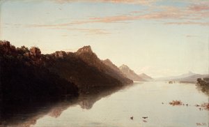 Vue sur le Mississippi supérieur - John Frederick Kensett