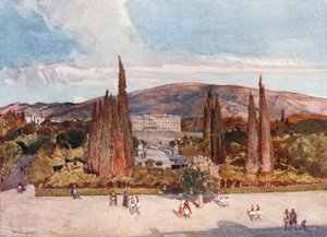 La Place devant le Palais du Roi à Athènes
