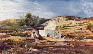 Le tombeau de Rachel, sur la route de Jérusalem à Hébron