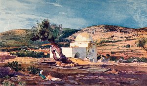 Le tombeau de Rachel sur la route de Jérusalem à Hébron