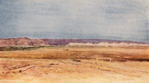 La rive ouest de la mer Morte