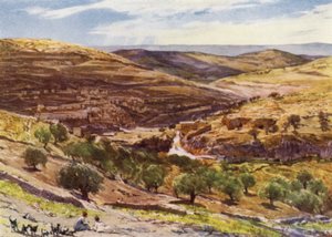 Vallée de Hinnom, avec la Colline de l