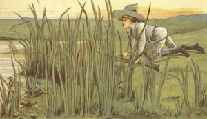 Garçon chassant le canard - John George (after) Sowerby