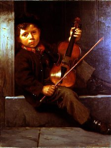 Le garçon violoniste
