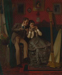 La Leçon de musique, 1870