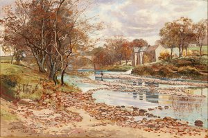 Vieux moulin sur la Tyne, Haddington - John Glass
