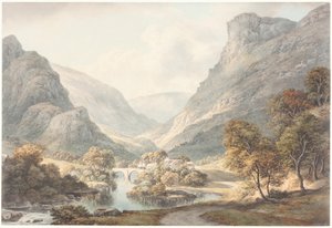 Vue de Dovedale - John Glover