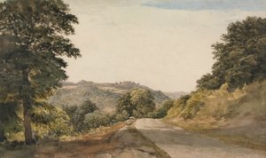 Une route du Yorkshire - John Glover