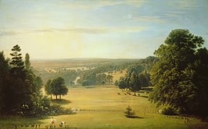 Vue depuis la villa de Lord Northwick à Harrow on the Hill