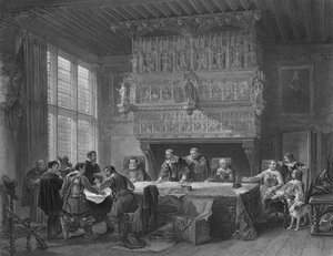 Le conseil de guerre à Courtrai
