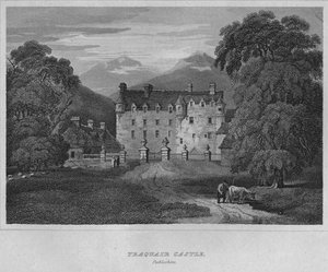 Château de Traquair, Peebleshire, 1814