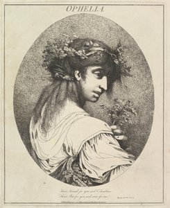 Ophelia Douze personnages de Shakespeare, 20 mai 1775