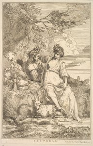 Pastorale des Quinze Eaux-fortes dédiées à Sir Joshua Reynolds, 8 décembre 1778