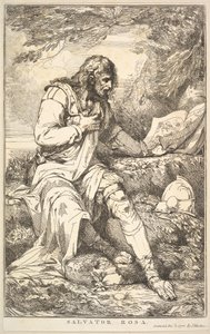 Salvator Rosa de Quinze eaux-fortes dédiées à Sir Joshua Reynolds, 8 décembre 1778 - John Hamilton Mortimer
