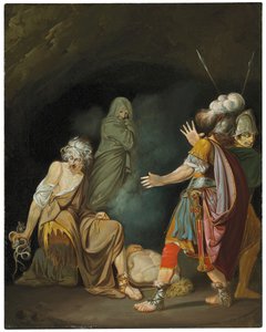Sextus Pompée consultant Érichtho avant la bataille de Pharsale