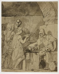 Les soldats se ressourcent - John Hamilton Mortimer