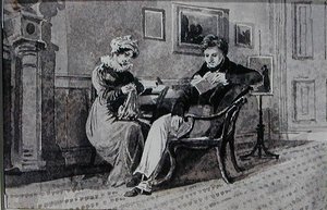Un couple dans leur salon - John Harden