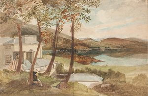Hall et Windermere, Lake District, Cumbria